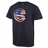 Chicago Cubs Navy Banner Wave T Shirt,baseball caps,new era cap wholesale,wholesale hats