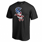 Chicago White Sox Black Banner Wave II T Shirt,baseball caps,new era cap wholesale,wholesale hats