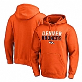 Denver Broncos NFL Pro Line by Fanatics Branded Orange Iconic Collection Fade Out Pullover Hoodie 90Hou,baseball caps,new era cap wholesale,wholesale hats