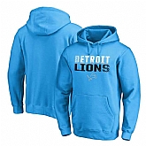 Detroit Lions NFL Pro Line by Fanatics Branded Blue Iconic Collection Fade Out Pullover Hoodie 90Hou,baseball caps,new era cap wholesale,wholesale hats