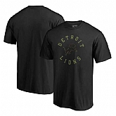 Detroit Lions NFL Pro Line by Fanatics Branded Camo Collection Liberty Big & Tall T-Shirt Black,baseball caps,new era cap wholesale,wholesale hats