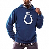 Indianapolis Colts Majestic Royal Critical Victory Pullover Hoodie 90Hou,baseball caps,new era cap wholesale,wholesale hats