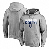 Indianapolis Colts NFL Pro Line by Fanatics Branded Ash Iconic Collection Fade Out Pullover Hoodie 90Hou,baseball caps,new era cap wholesale,wholesale hats