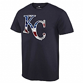 Kansas City Royals Navy Banner Wave T Shirt,baseball caps,new era cap wholesale,wholesale hats