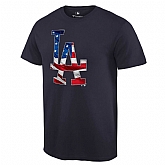 Los Angeles Dodgers Navy Banner Wave T Shirt,baseball caps,new era cap wholesale,wholesale hats