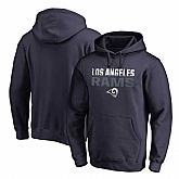 Los Angeles Rams NFL Pro Line by Fanatics Branded Navy Iconic Collection Fade Out Pullover Hoodie 90Hou,baseball caps,new era cap wholesale,wholesale hats