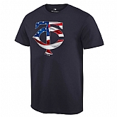 Minnesota Twins Navy Banner Wave T Shirt