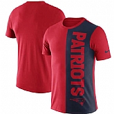 New England Patriots Nike Coin Flip Tri-Blend T-Shirt - RedNavy,baseball caps,new era cap wholesale,wholesale hats
