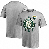 Oakland Athletics Fanatics Branded 2018 MLB Spring Training Vintage T Shirt Heather Gray,baseball caps,new era cap wholesale,wholesale hats
