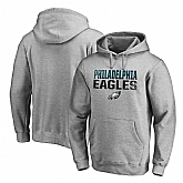Philadelphia Eagles NFL Pro Line by Fanatics Branded Ash Iconic Collection Fade Out Pullover Hoodie 90Hou,baseball caps,new era cap wholesale,wholesale hats