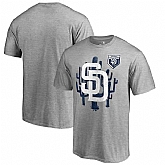 San Diego Padres Fanatics Branded 2018 MLB Spring Training Vintage T Shirt Heather Gray,baseball caps,new era cap wholesale,wholesale hats