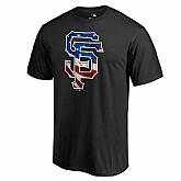 San Francisco Giants Black Big & Tall Banner Wave T Shirt,baseball caps,new era cap wholesale,wholesale hats