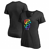 Women San Francisco Giants Fanatics Branded Pride Black T Shirt Fyun,baseball caps,new era cap wholesale,wholesale hats