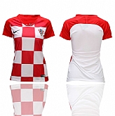 Women Croatia Home 2018 FIFA World Cup Soccer Jersey,baseball caps,new era cap wholesale,wholesale hats