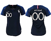 Women France Home 2018 FIFA World Cup Customized Soccer Jersey,baseball caps,new era cap wholesale,wholesale hats