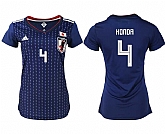 Women Japan 4 HONDA Home 2018 FIFA World Cup Soccer Jersey,baseball caps,new era cap wholesale,wholesale hats