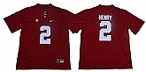 Alabama Crimson Tide 2 Derrick Henry Red Nike College Football Jersey,baseball caps,new era cap wholesale,wholesale hats