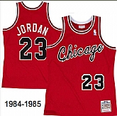 Bulls 23 Michael Jordan Red 1984 85 Hardwood Classics MeshJersey,baseball caps,new era cap wholesale,wholesale hats