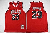 Bulls 23 Michael Jordan Red 1997 98 Hardwood Classics Jersey,baseball caps,new era cap wholesale,wholesale hats
