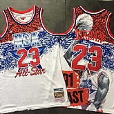 Bulls 23 Michael Jordan White All Star 1991 Hardwood Classics Jersey Mixiu,baseball caps,new era cap wholesale,wholesale hats