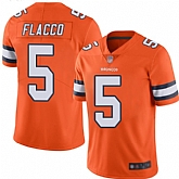Nike Broncos 5 Joe Flacco Orange Color Rush Limited Jersey Dzhi,baseball caps,new era cap wholesale,wholesale hats