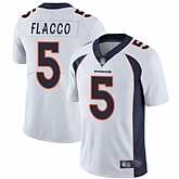 Nike Broncos 5 Joe Flacco White Vapor Untouchable Limited Jersey Dzhi,baseball caps,new era cap wholesale,wholesale hats