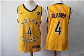 Pacers 4 Victor Oladipo Yellow Nike Swingman Jersey,baseball caps,new era cap wholesale,wholesale hats