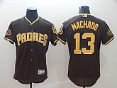 Padres 13 Manny Machado Black Flexbase Jersey,baseball caps,new era cap wholesale,wholesale hats