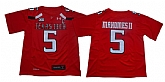 Texas Tech Red Raiders 5 Patrick Mahomes II Black Red C Patch College Football Jersey