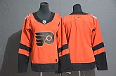 Women Flyers Blank Orange 2019 NHL Stadium Series Adidas Jersey