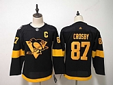 Youth Penguins 87 Sidney Crosby Black 2019 NHL Stadium Series Adidas Jersey,baseball caps,new era cap wholesale,wholesale hats