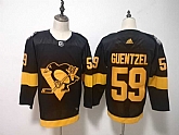 Penguins 59 Jake Guentzel Black 2019 NHL Stadium Series Adidas Jersey,baseball caps,new era cap wholesale,wholesale hats