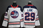 Winnipeg Jets 29 Patrik Laine White Breakaway Heritage Adidas Jersey (1),baseball caps,new era cap wholesale,wholesale hats