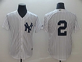 Yankees 2 Derek Jeter White Cool Base MLB Jersey,baseball caps,new era cap wholesale,wholesale hats