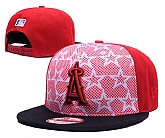 Angels Team Logo Red Adjustable Hat GS,baseball caps,new era cap wholesale,wholesale hats