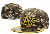Athletics Team Logo Camo Fitted Hat LX,baseball caps,new era cap wholesale,wholesale hats