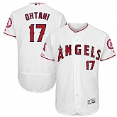 Angels 17 Shohei Ohtani White 150th Patch Flexbase Jersey Dzhi,baseball caps,new era cap wholesale,wholesale hats