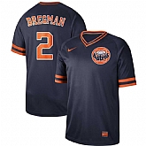 Astros 2 Alex Bregman Navy Throwback Jersey Dzhi,baseball caps,new era cap wholesale,wholesale hats