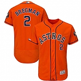 Astros 2 Alex Bregman Orange 150th Patch Flexbase Jersey Dzhi,baseball caps,new era cap wholesale,wholesale hats