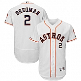 Astros 2 Alex Bregman White 150th Patch Flexbase Jersey Dzhi,baseball caps,new era cap wholesale,wholesale hats
