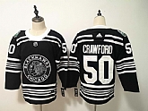 Blackhawks 50 Corey Crawford Black 2019 Winter Classic Adidas Jersey,baseball caps,new era cap wholesale,wholesale hats