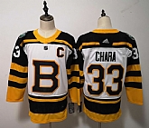 Bruins 33 Zdeno Chara White 2019 Winter Classic Adidas Jersey,baseball caps,new era cap wholesale,wholesale hats