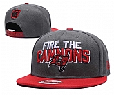 Buccaneers Team Gray Red Adjustable Hat GS,baseball caps,new era cap wholesale,wholesale hats