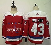 Capitals 43 Tom Wilson Red Adidas Jersey,baseball caps,new era cap wholesale,wholesale hats