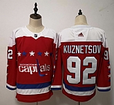 Capitals 92 Evgeny Kuznetsov Red Adidas Jersey,baseball caps,new era cap wholesale,wholesale hats