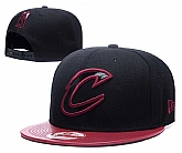 Cavaliers Fresh Logo Red Black Adjustable Hat GS,baseball caps,new era cap wholesale,wholesale hats