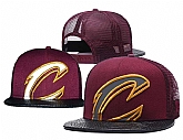 Cavaliers Fresh Logo Red Black Mesh Adjustable Hat GS,baseball caps,new era cap wholesale,wholesale hats