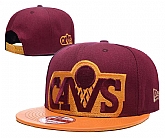 Cavaliers Fresh Logo Red Yellow Adjustable Hat GS,baseball caps,new era cap wholesale,wholesale hats
