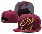 Cavaliers Team Big Logo Red Adjustable Hats GS,baseball caps,new era cap wholesale,wholesale hats