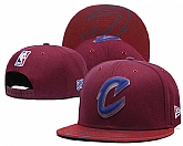 Cavaliers Team Blue Logo Red Adjustable Hat GS,baseball caps,new era cap wholesale,wholesale hats